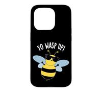 Custodia per iPhone 15 Pro Yo Wasp Up Divertente Bug Pun