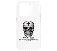 Custodia per iPhone 15 Pro You Are Dust and to Dust you shall return - Memento Mori