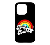 Custodia per iPhone 15 Pro You Had Me At Day a bere Retro Beach Summer Rainbow Fun