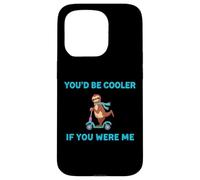 Custodia per iPhone 15 Pro You'd Be Cooler If You Were Me - Monopattino divertente con bradipo