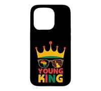 Custodia per iPhone 15 Pro Young King African American Black History Juneteenth