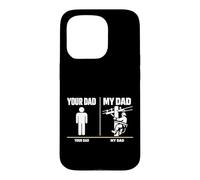 Custodia per iPhone 15 Pro Your Dad My Dad Lineman Electrician Electrical Lineworker