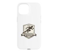 Custodia per iPhone 15 Professional Raider del giocatore Raid sportivo indiano