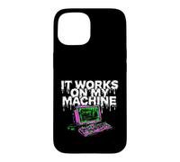 Custodia per iPhone 15 Programmer Coder It Works On My Machine