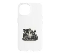 Custodia per iPhone 15 Proteggi i nostri parchi nazionali Funny Ghost Camping Vintage
