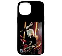 Custodia per iPhone 15 Queen Adam Lambert Live Brian May Chitarrista di Dick Barnatt