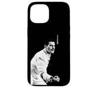 Custodia per iPhone 15 Queen Live Magic Tour Freddie Mercury Newcastle '86