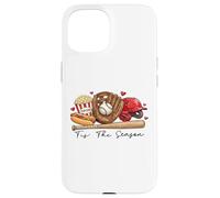 Custodia per iPhone 15 Questo gioco di baseball della stagione - Eat Sleep Baseball Repeat