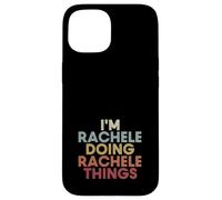 Custodia per iPhone 15 Rachele Name Rachele Personalized Name First Given