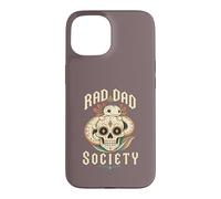 Custodia per iPhone 15 Rad Axolotl Dad Skull Head Society Funny Anfibio