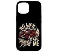 Custodia per iPhone 15 RC Life Choose Me - Divertente design da corsa automobilistica RC