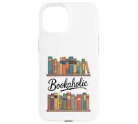 Custodia per iPhone 15 Reading as a Bookaholic per gli amanti dei libri