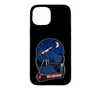 Custodia per iPhone 15 RED LIGHT READY Notte di Astronomia Telescopio Attrezzatura