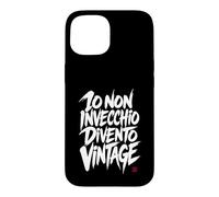 Custodia per iPhone 15 Regalo Compleanno Divertente Non Invecchio Divento Vintage