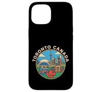 Custodia per iPhone 15 Regalo turistico della città souvenir di Toronto, Canada, viaggio di andata e ritorno