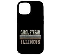 Custodia per iPhone 15 Retrò Carol Stream Illinois