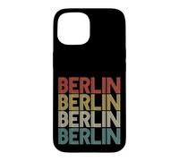 Custodia per iPhone 15 Retro Distressed Germania Berlino Deutschland