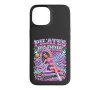 Custodia per iPhone 15 Retro Pilates Baddie Reformer allenamento fitness