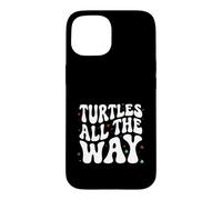 Custodia per iPhone 15 Retro Sea Turtle Turtles All The Way Oceans Lover