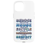 Custodia per iPhone 15 Ridurre il riutilizzo Riciclare Educazione Ambientale In