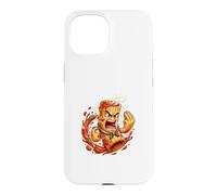Custodia per iPhone 15 Rigatoni Pasta Italiana Divertente Gesto Canzone