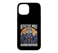 Custodia per iPhone 15 Risolti i casi freddi del detective Wolf
