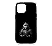Custodia per iPhone 15 Ritratto del conquistatore dell'imperatore mongolo Dschingis Khan