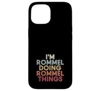 Custodia per iPhone 15 Rommel Name Rommel Personalized Name First Given