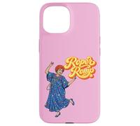 Custodia per iPhone 15 Roper Romp Funny Three's Company Dancing Helen Roper Retro