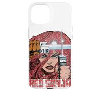 Custodia per iPhone 15 Rosso Sonja Walter Simonson Comic Legends Redhead Art Warrior