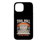 Custodia per iPhone 15 Rotolo portautensili Sempre pronto officina meccanica