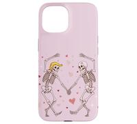 Custodia per iPhone 15 San Valentino Consapevolezza politica contro la guerra Pace Satirica