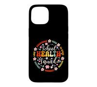 Custodia per iPhone 15 School Health Squad Funny Back to School Nurse Team