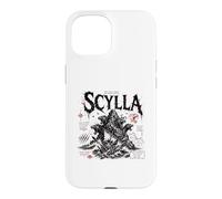 Custodia per iPhone 15 Scilla Mitologia Greca Scena Odissea Mostro Marino