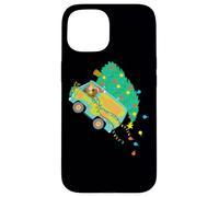 Custodia per iPhone 15 Scooby-Doo Oh Christmas Tree