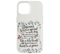 Custodia per iPhone 15 Scopri qualcosa di speciale in ogni giorno.