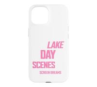 Custodia per iPhone 15 Scorci di lago sogni da schermo relax e natura