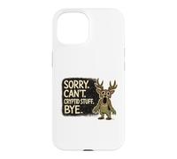 Custodia per iPhone 15 Scusa, non posso dire a Cryptid Stuff Bye Funny Cryptid Monster Design