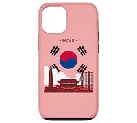 Custodia per iPhone 15 Seoul Skyline Città Corea Gli amanti Kdrama Kpop Asiatico K