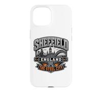 Custodia per iPhone 15 Sheffield Inghilterra La città d'acciaio