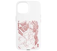 Custodia per iPhone 15 Shibuya giapponese che Attraversa il Paesaggio Urbano di