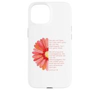 Custodia per iPhone 15 Sii forte e coraggioso, Giosuè 1, cristiano, festa del papà