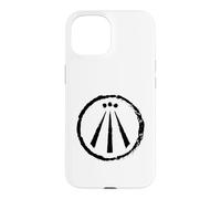 Custodia per iPhone 15 Simbolo celtico wiccan pagano di Awen druido