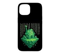 Custodia per iPhone 15 Sintetizzatore del Tempio Pixel di Witch House