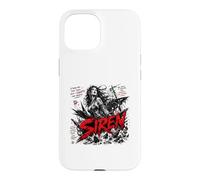 Custodia per iPhone 15 Sirena Mar Oscuro Mito greco Horror Naufragio Leggenda