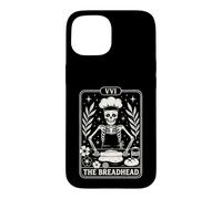 Custodia per iPhone 15 Skeleton Baker Tarot Card Gothic Baking Lover Bread Maker