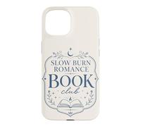 Custodia per iPhone 15 Slow Burn Romance Book Club Romance Reader Book Amante