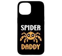 Custodia per iPhone 15 Small cute Spider funny man quote Spider Daddy