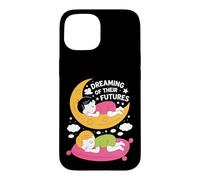 Custodia per iPhone 15 Sognando il loro futuro Design per bambini che dormono