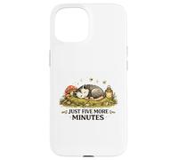 Custodia per iPhone 15 Solo altri cinque minuti di opossum Goblincore Opossum Natura